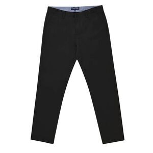 Raging Bull Mens Tapered Leg Chinos / Black